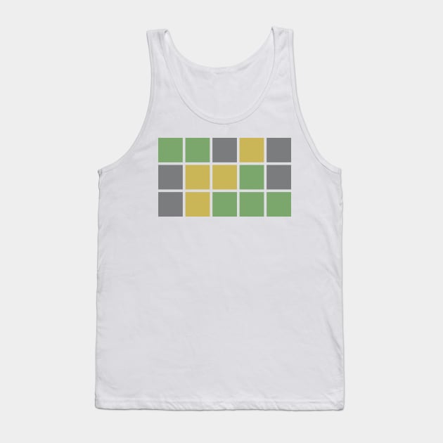 Wordle 1 Tank Top by BijStore